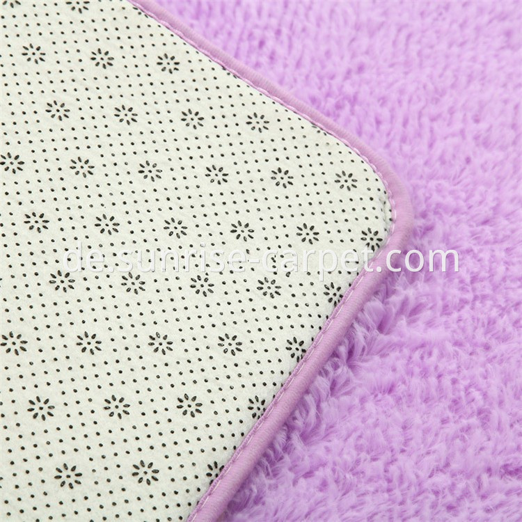 100% polyester Silk Carpet